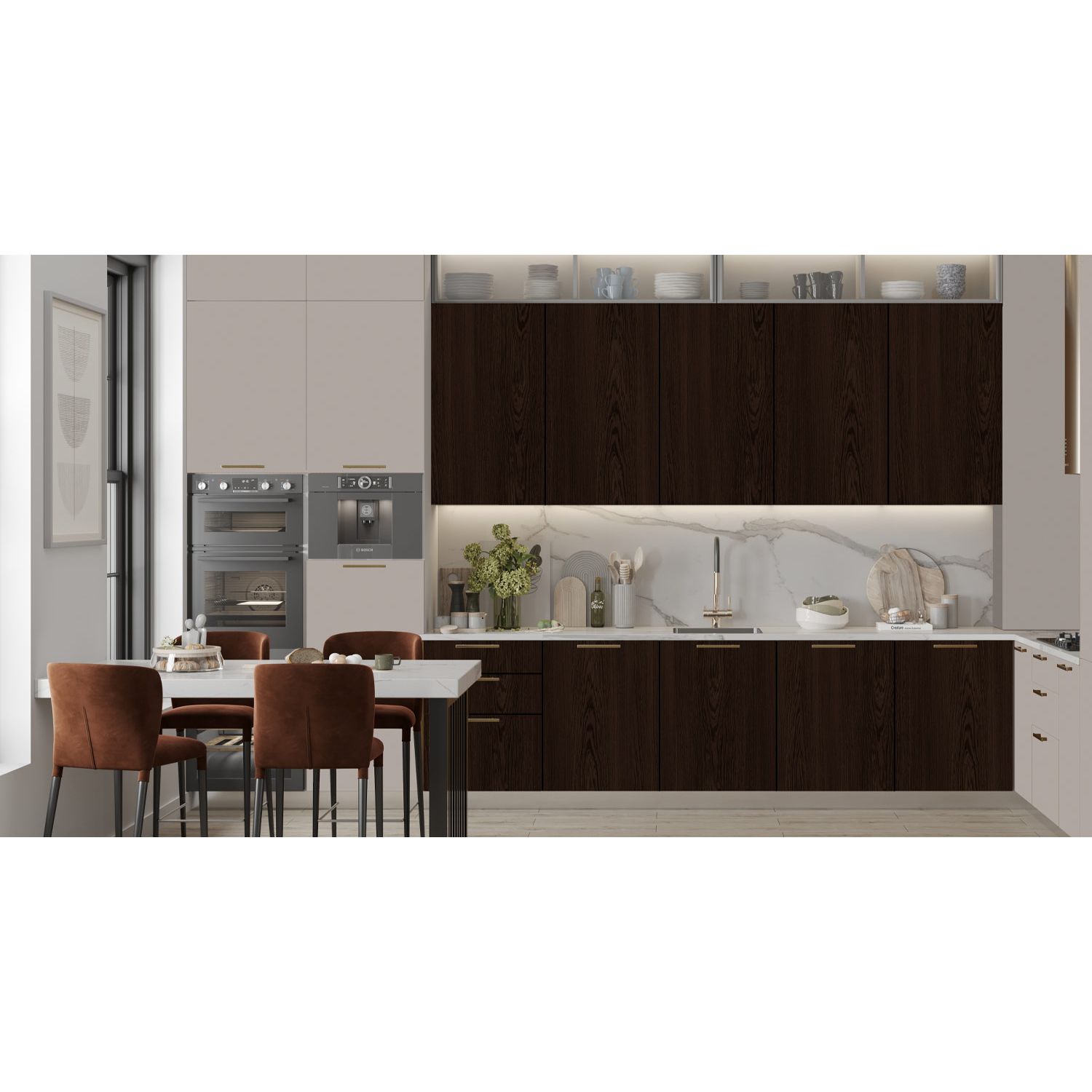 Panou PAL Wenge Nairobi 18 mm - imagine 2