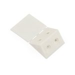 Coltar plastic tip casuta -- Alb