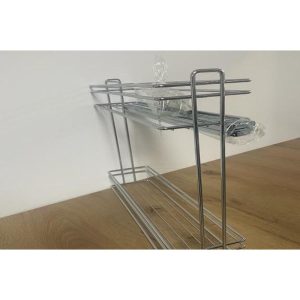 Cos Jolly corp 250 mm,193X505X470 cu amortizare, finisaj metalizat DMD 30115