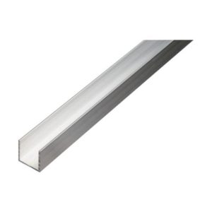 Lichidare stoc Profil Al Tip U cu buza 2.5m ER 4431