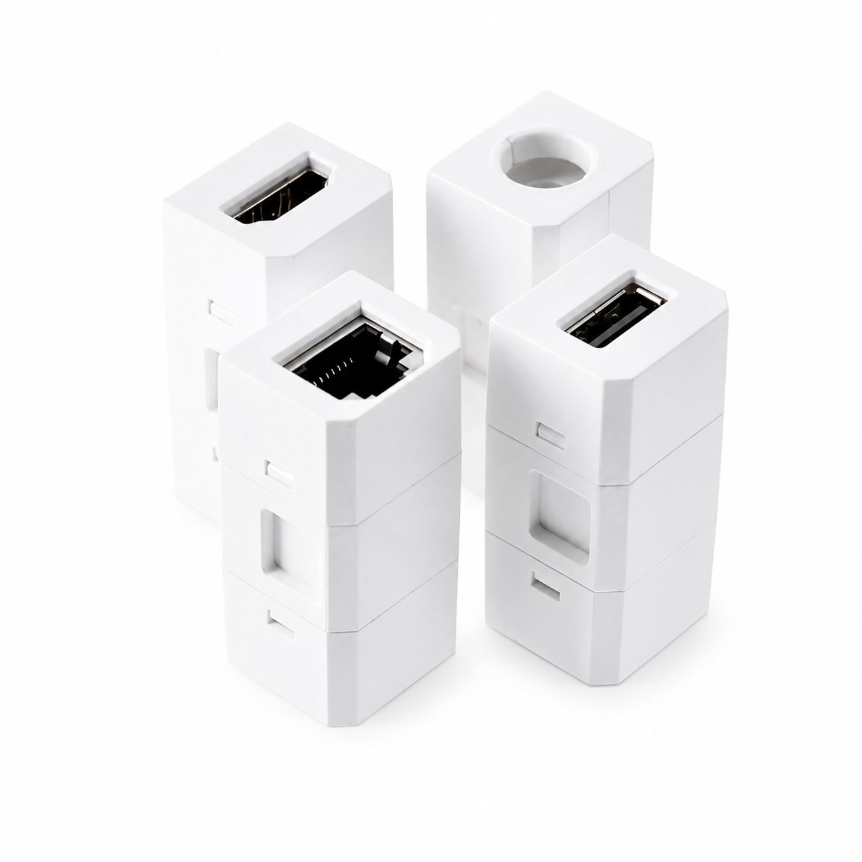 Priza incorporabila CHARGER PLUS, 1xSCHUKO, 1xUSB A+C, HDMI, incarcare WIRELESS, AE-BPW1SACP-10 - imagine 3