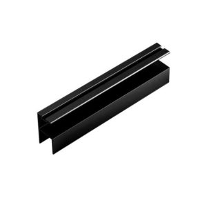 Profil Al Tip Y * Negru cu canal de perie 2.5 m ER 6230 /PA3209