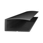 Profil al Negru tip U 2,5 M PA 1551
