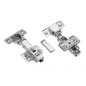 Balamale SOLID PLUS aplicate, cu frana, reglaj excentric 3D, placă de montaj h=0 fără șurub euro ZM-DCHC09-3DBEO