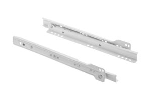 Glisieră cu role <0,9mm> L=500, alb PR-0B-500-10