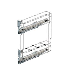 Cos Jolly Regular corp 150 mm, cu amortizare, finisaj metalizat HA 545.44.900