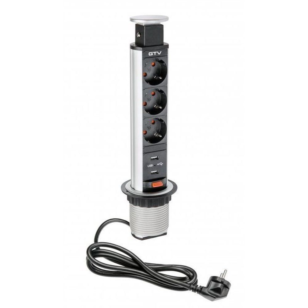 Priza pentru birou extrasa FI 60 AE-BPW3S60U-80