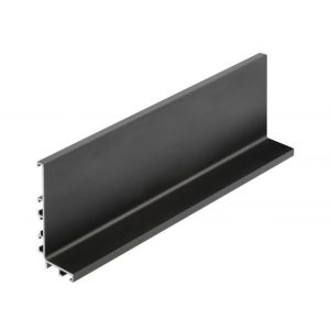 Profil aluminiu VELLO L, sistem fara manere, LED, 3 ml, negru mat PA-VELLO-L3M-20M *