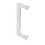 Element capat deschis pentru profil aluminiu VELLO C, alb mat PA-ZASVELLO-CN-10