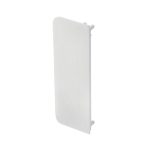 Element capat inchis pentru profil aluminiu VELLO C, alb mat PA-ZASVELLO-CP-10