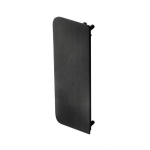 Element capat inchis pentru profil aluminiu VELLO C negru mat PA-ZASVELLO-CP-20M