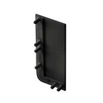 Element capat inchispentru  profil L dreapta negru mat PA-ZASVELLO-LPP-20M