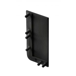 Element capat inchispentru  profil L dreapta negru mat PA-ZASVELLO-LPP-20M