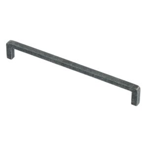 Mâner din aliaj zinc aluminiu BAGIO C=192 mm argint antic UZ-BAGIO-192-07