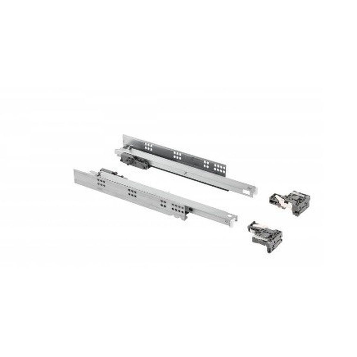 Glisiera BWT push to open și amortizare 18 mm, 500 mm