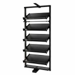 Sistem rotativ pentru pantofi BWT, H1037-1287 mm, (705*360), 6 nivele, Antracit