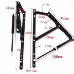 Sistem de ridicare somieră BWT +2 pistoane 1200N