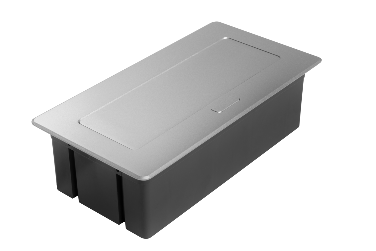 Priză de mobilă MULTISOFT, 2 prize Schuko, USB A+C, RJ45, AE-PBSUR2GS-53 - imagine 7
