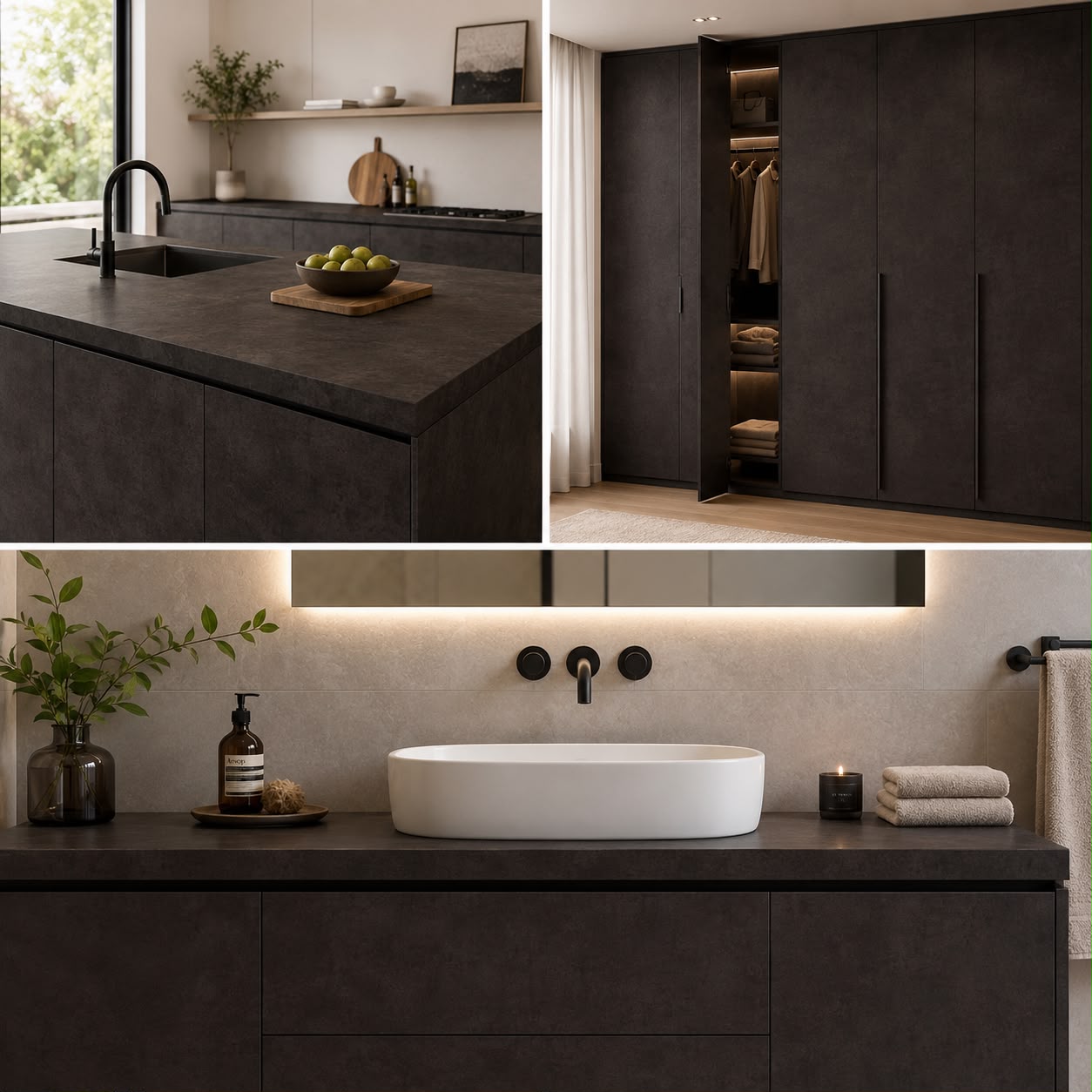 HPL Compact 5578 Madison /5774 Antico Terra 12 mm - imagine 3