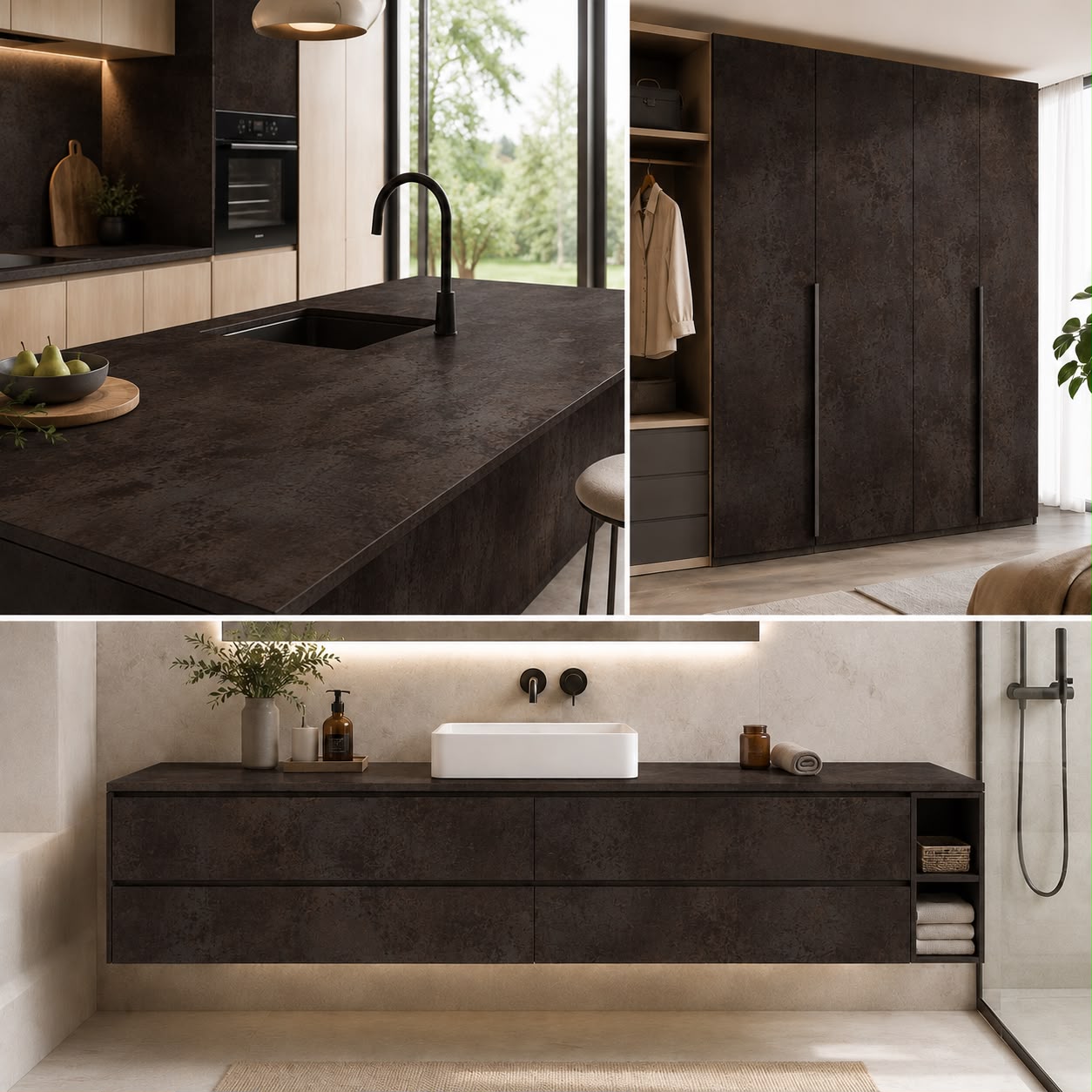 HPL Compact 5578 Madison /5774 Antico Terra 12 mm - imagine 4