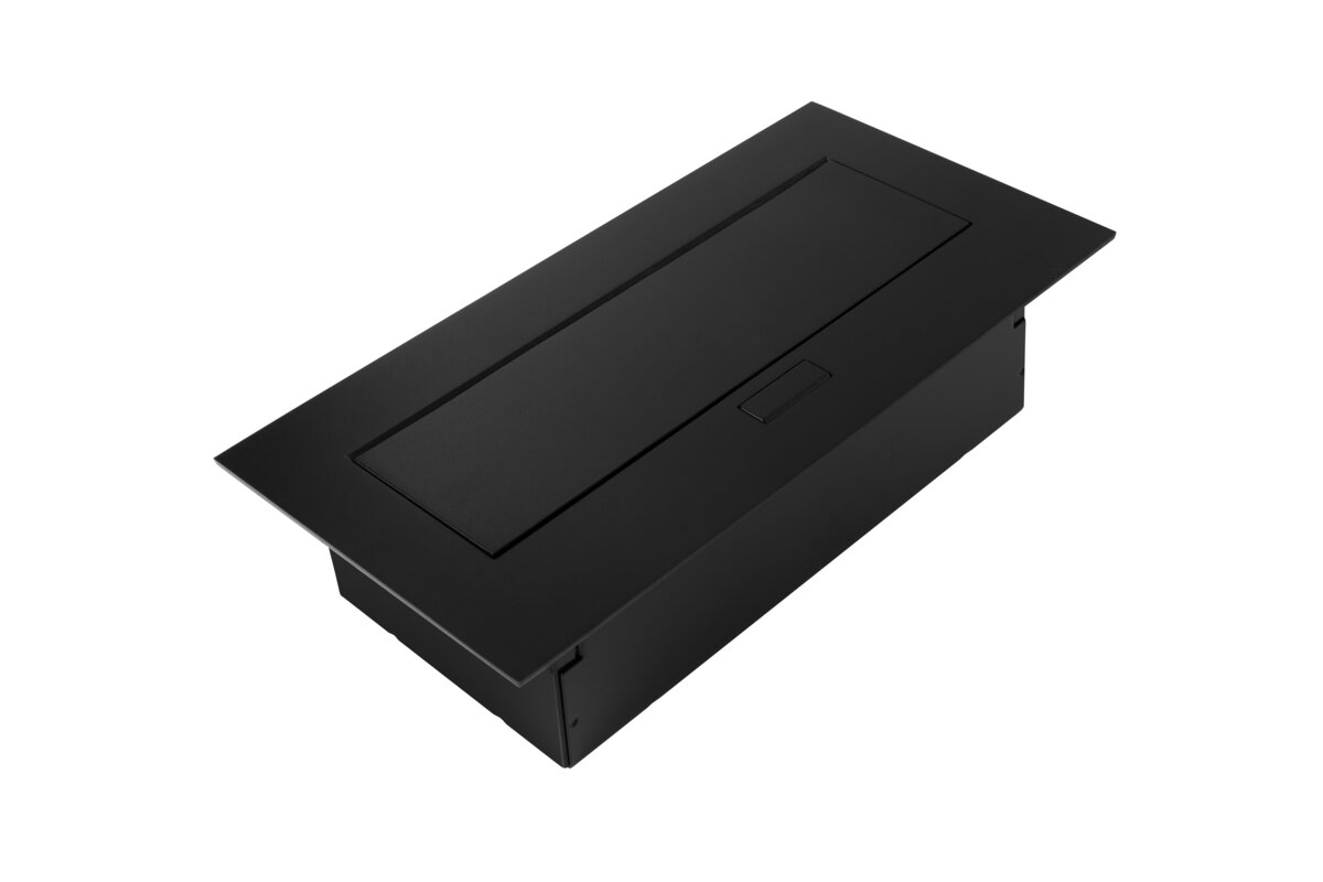Priză de mobilă MULTISOFT, 2 prize Schuko, USB A+C, RJ45, AE-PBU02GS-20N - imagine 2