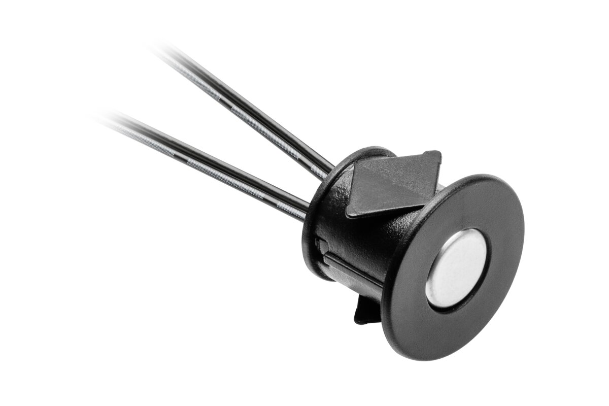 Întrerupător cu senzor de atingere pentru banda led, negru mat 24W, AE-WDSC-10DIM