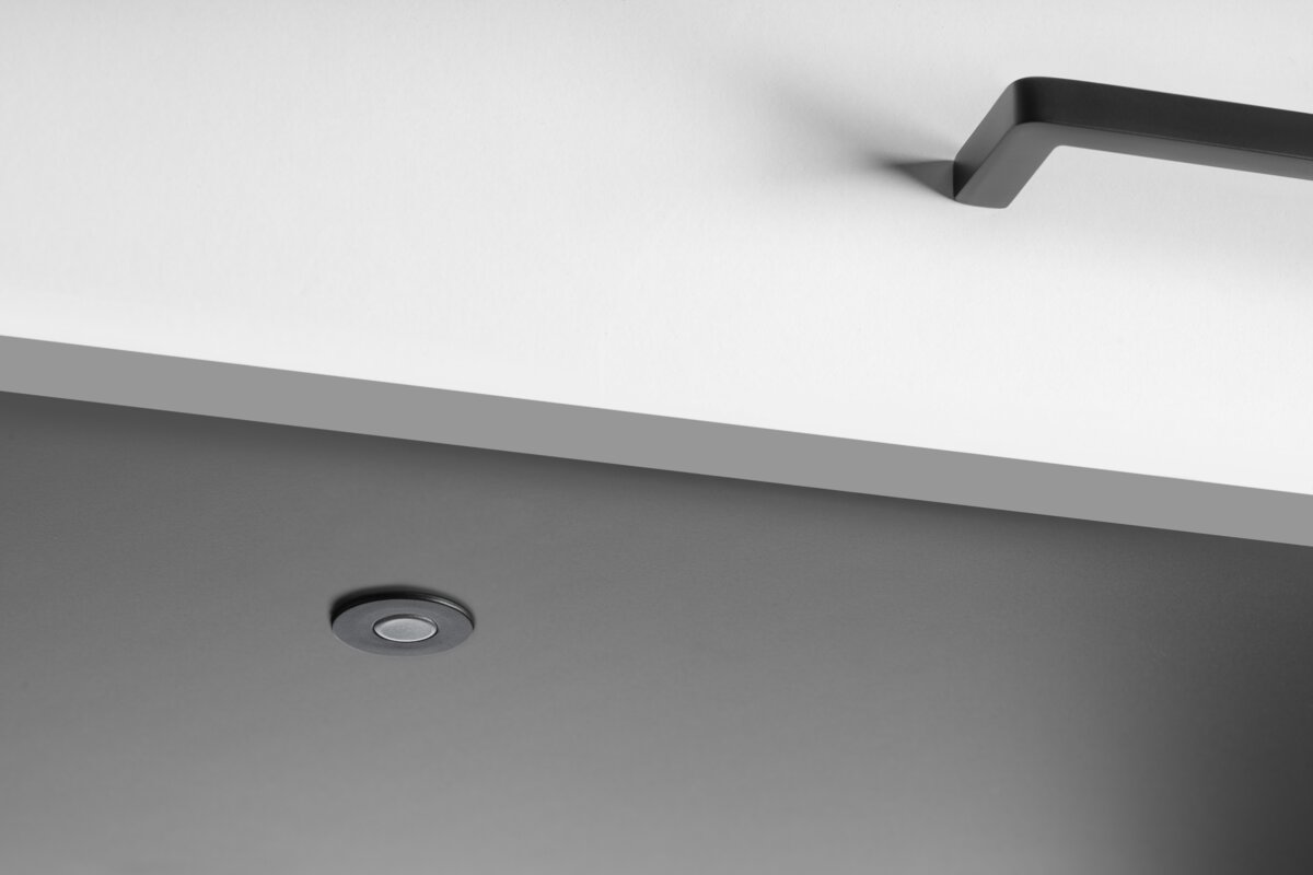 Întrerupător cu senzor de atingere pentru banda led, negru mat 24W, AE-WDSC-10DIM - imagine 2