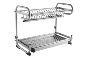 Scurgător vase inox pentru blat 490X252X386 mm, OC-A0450-06