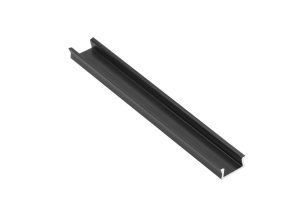 Profil aplicat bandă led 3 m, Negru, PA-GLAXMNK3M-AL-20