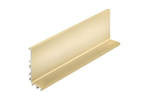 Profil aluminiu VELLO, L, 4.1 m, Auriu, PA-VELLO-L4M-21