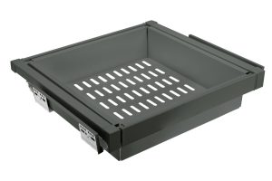Sertar coș metalic, ELITE, 600 mm, gri antracit, WG-KOSZM60-60
