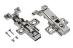 Balama aplicată cu amortizare pentru profil (rama) aluminiu, plăcuță de montaj inclusă ZM-HCRALU9BE
