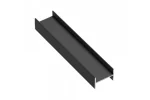 Profil tip H 18 mm 3 ml, negru mat A-H18-300-20M