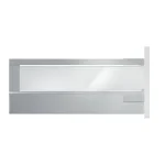 Sertar Tandembox ANTARO BLUMOTION, înălțime D, L=400 mm, +lonjeron Gri