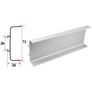 Profil GOLA alb C 3 m